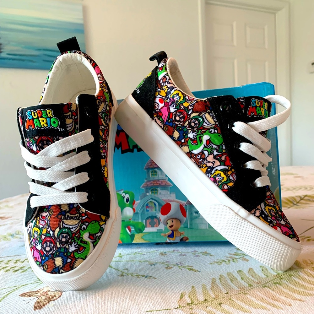 Super Mario Nintendo Boys Shoes